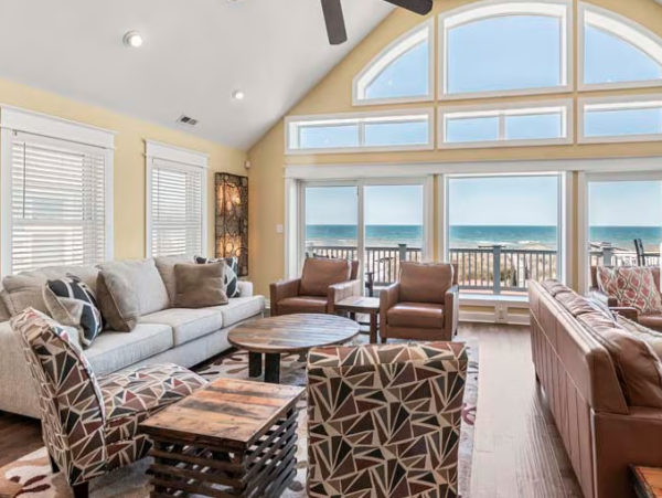 Luxurious Oceanfront Estate in Kill Devil Hills - Perfect for Large Groups